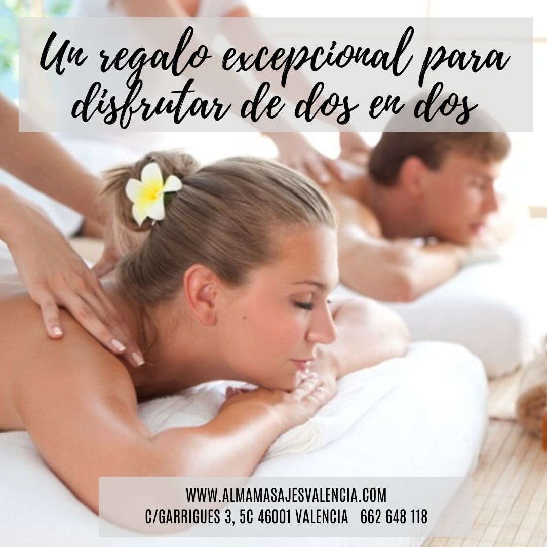 Masaje en pareja San Valentin