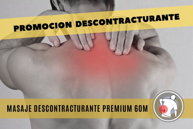 MASAJE DESCONTRACTURANTE PREMIUM PARA EL DOLOR DE ESPALDA 60M