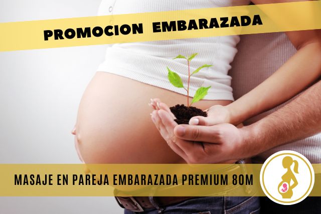 MASAJE EN PAREJA PARA EMBARAZADA PREMIUM 80M